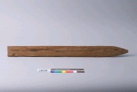 藏品(木製秧田抹平器)的圖片